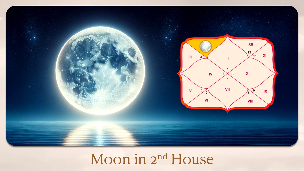 Moon in 2nd house